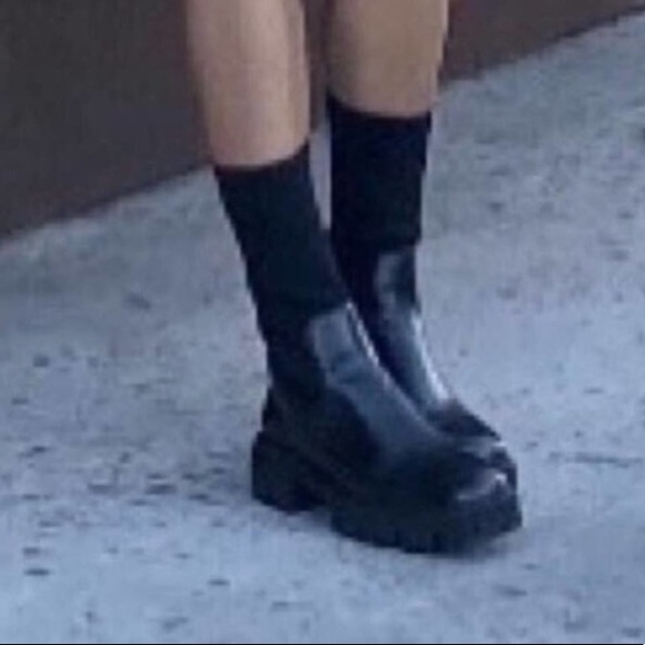 Zara sock style ankle boots - Picture 9 of 10